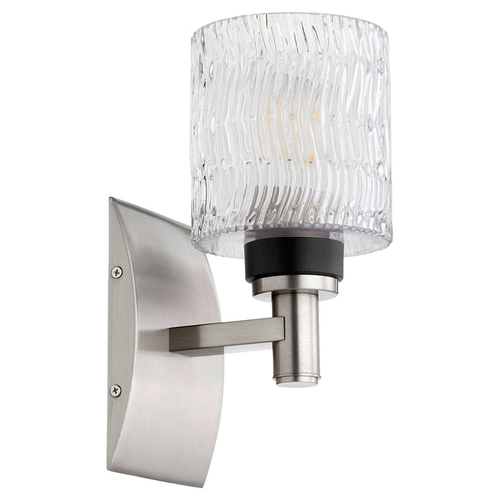 Stadium 1Lt Wall Mount - Satin Nickel