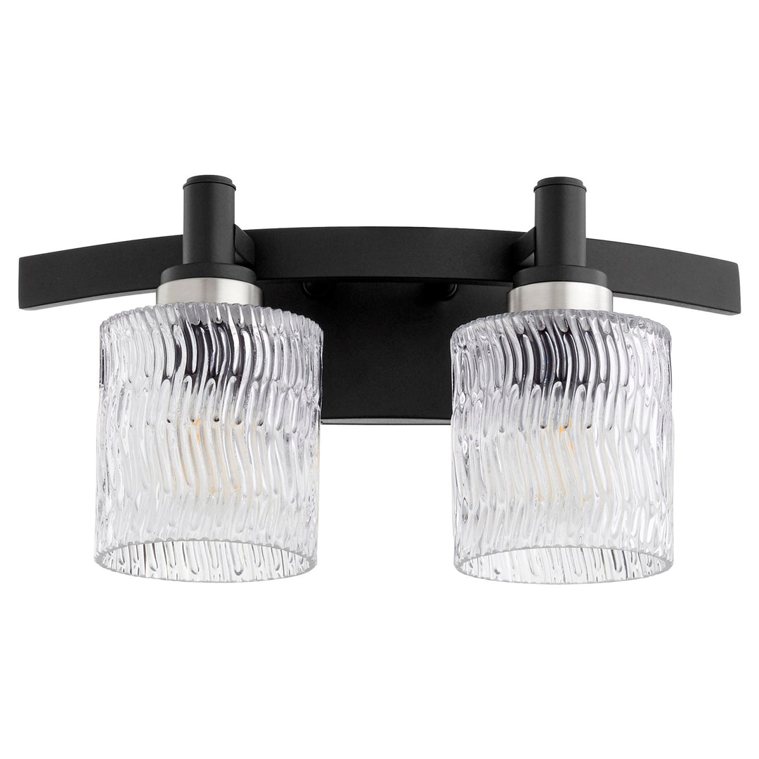 Stadium 2Lt Vanity - Textured Black