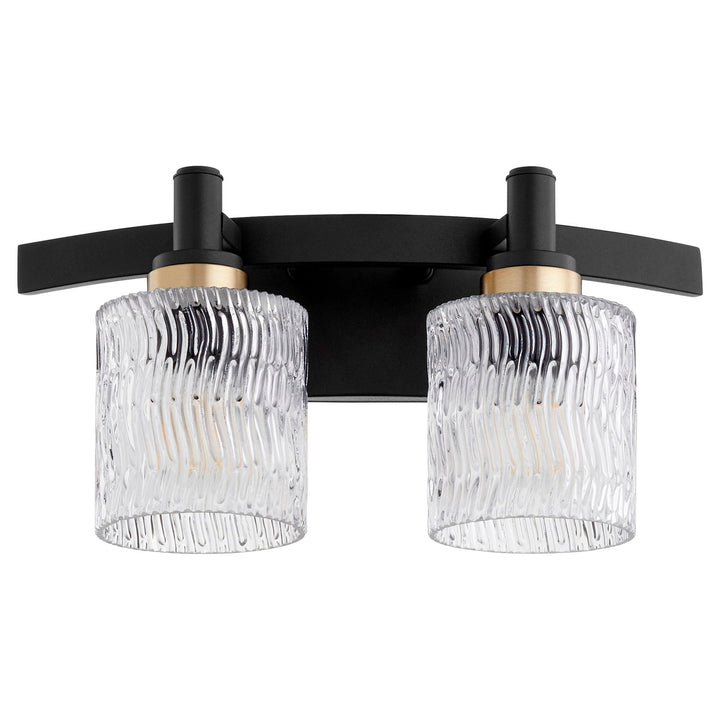Stadium 2Lt Vanity - Textured Black