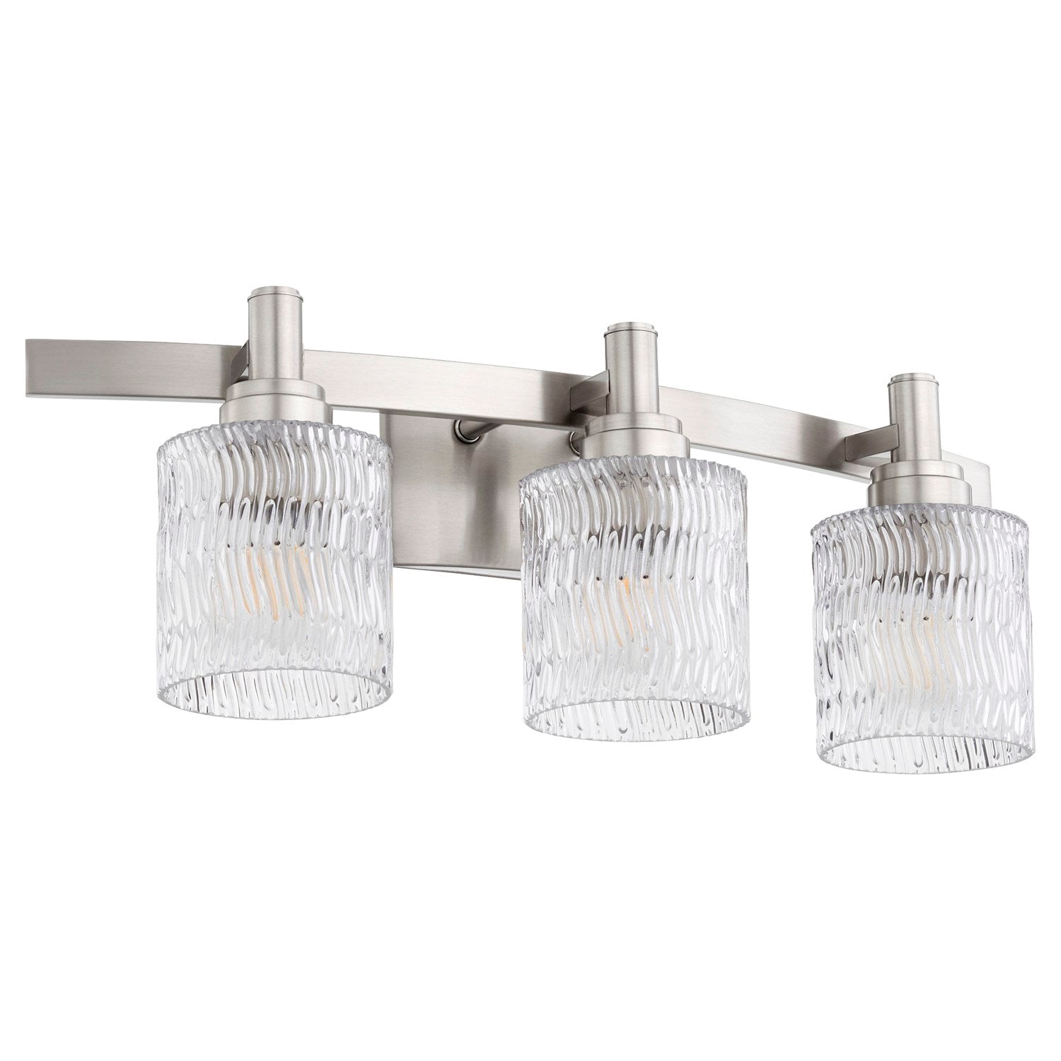 Stadium 3Lt Vanity - Satin Nickel by Quorum