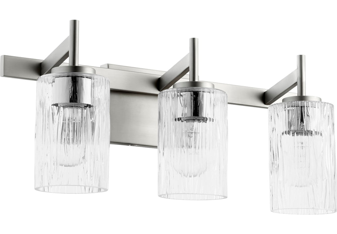 3Lt Vanity - Satin Nickel by Quorum