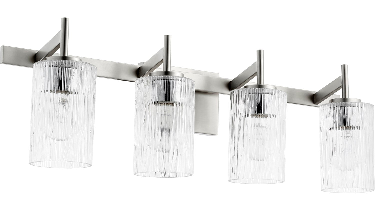 4Lt Vanity - Satin Nickel by Quorum