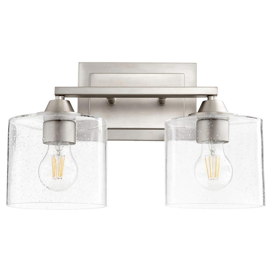 Dakota 2Lt Vanity - Satin Nickel by Quorum