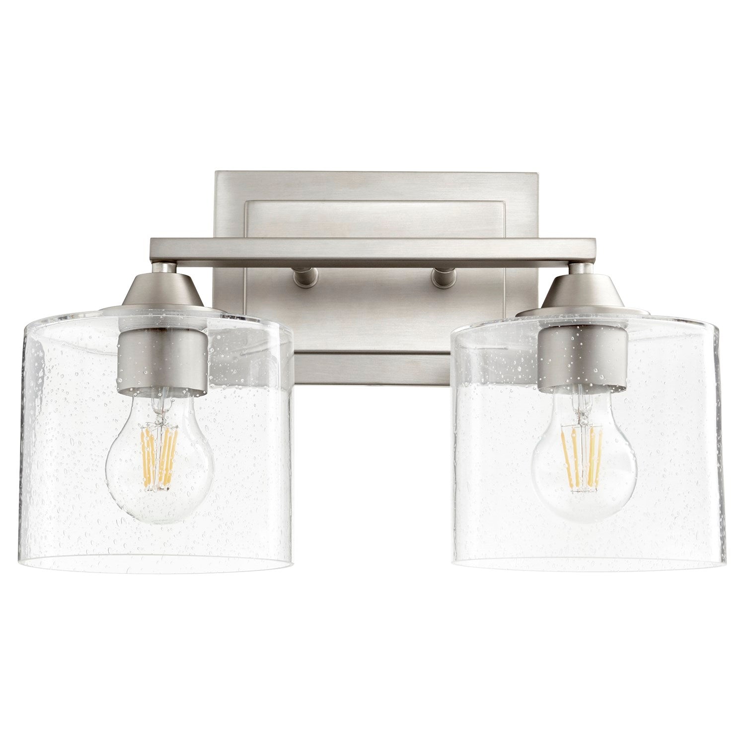 Dakota 2Lt Vanity - Satin Nickel by Quorum