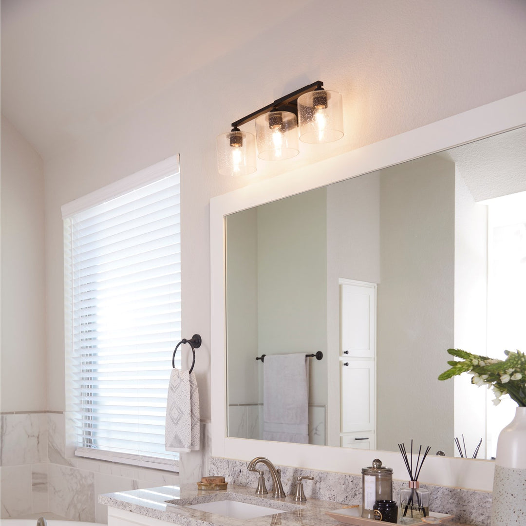 Dakota 3Lt Vanity - Textured Black