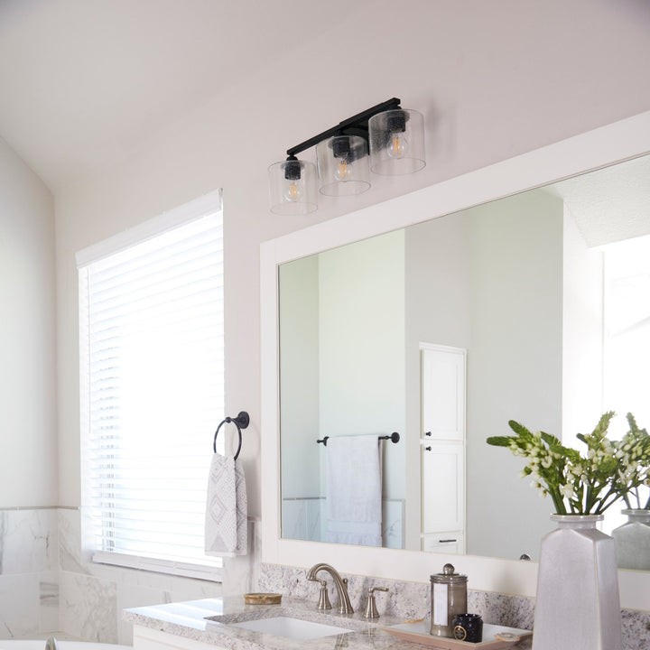 Dakota 3Lt Vanity - Textured Black