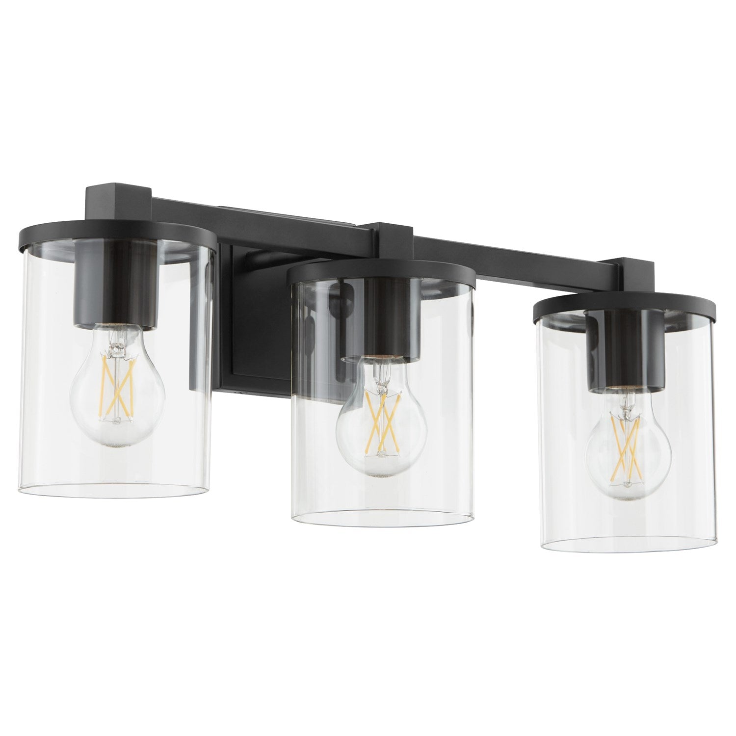 Bolton 3Lt Vanity - Matte Black by Quorum