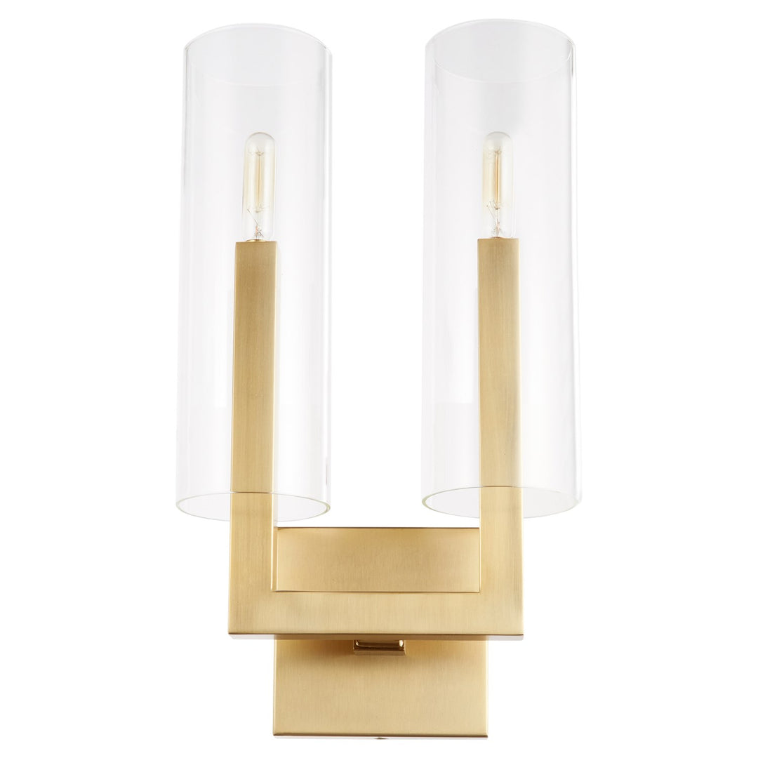 Harbin 2Lt Wl Mnt - Aged Brass by Quorum