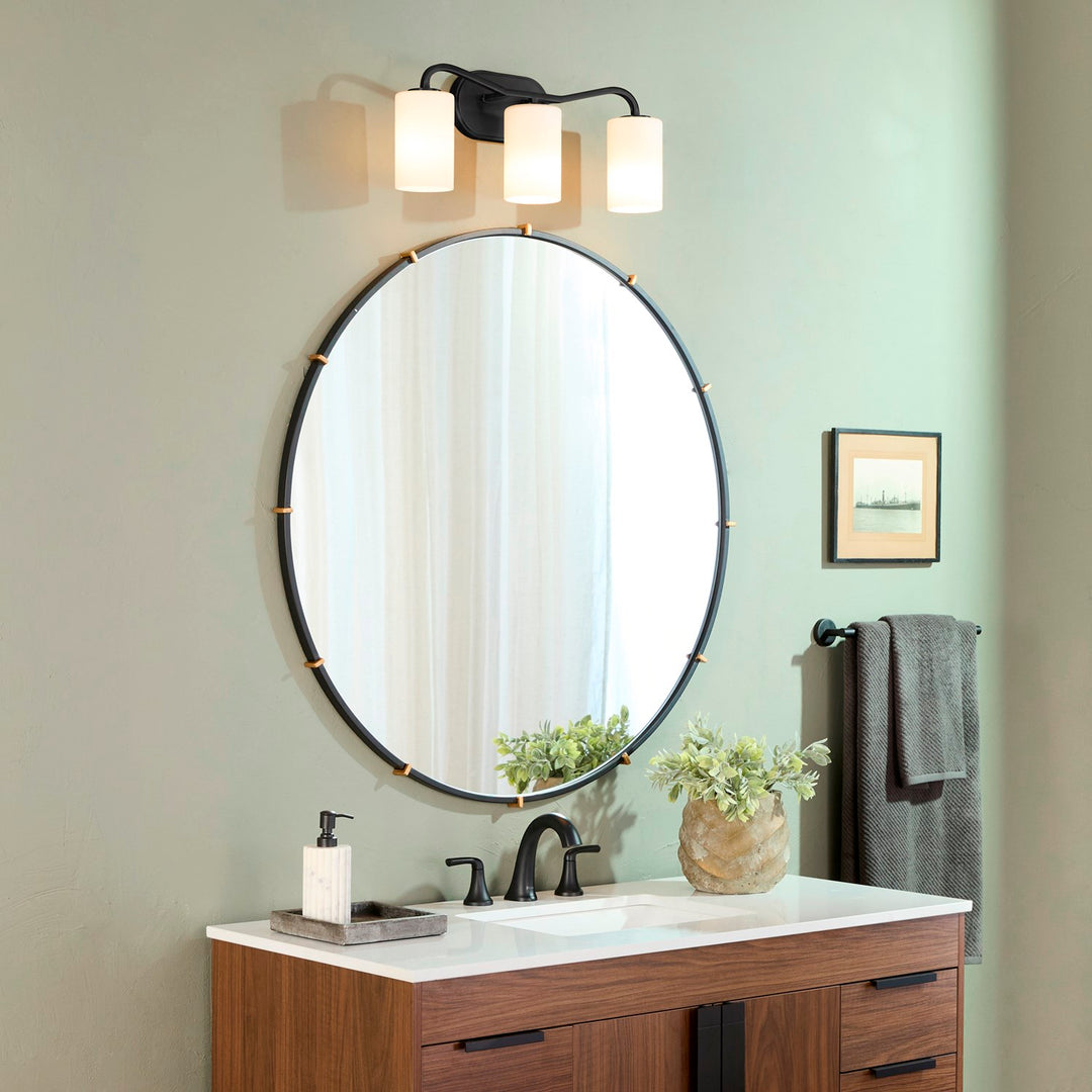 Rutherford 3Lt Vanity - Matte Black