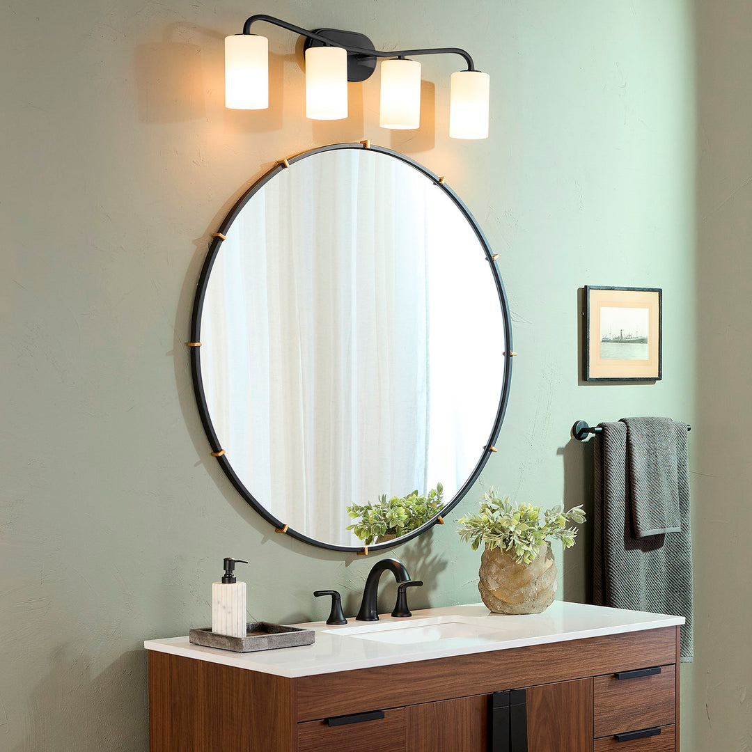 Rutherford 4Lt Vanity - Matte Black