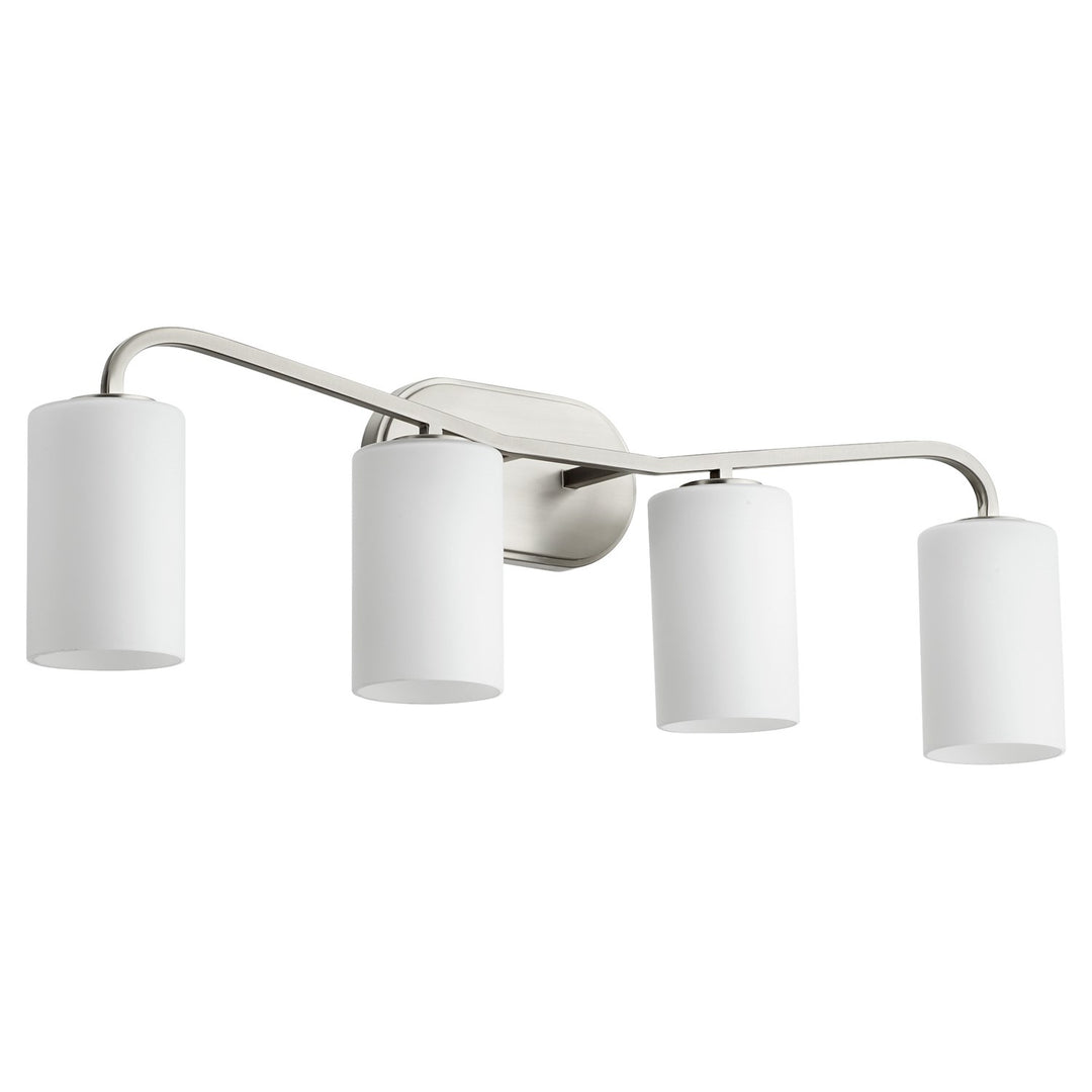 Rutherford 4Lt Vanity - Satin Nickel by Quorum