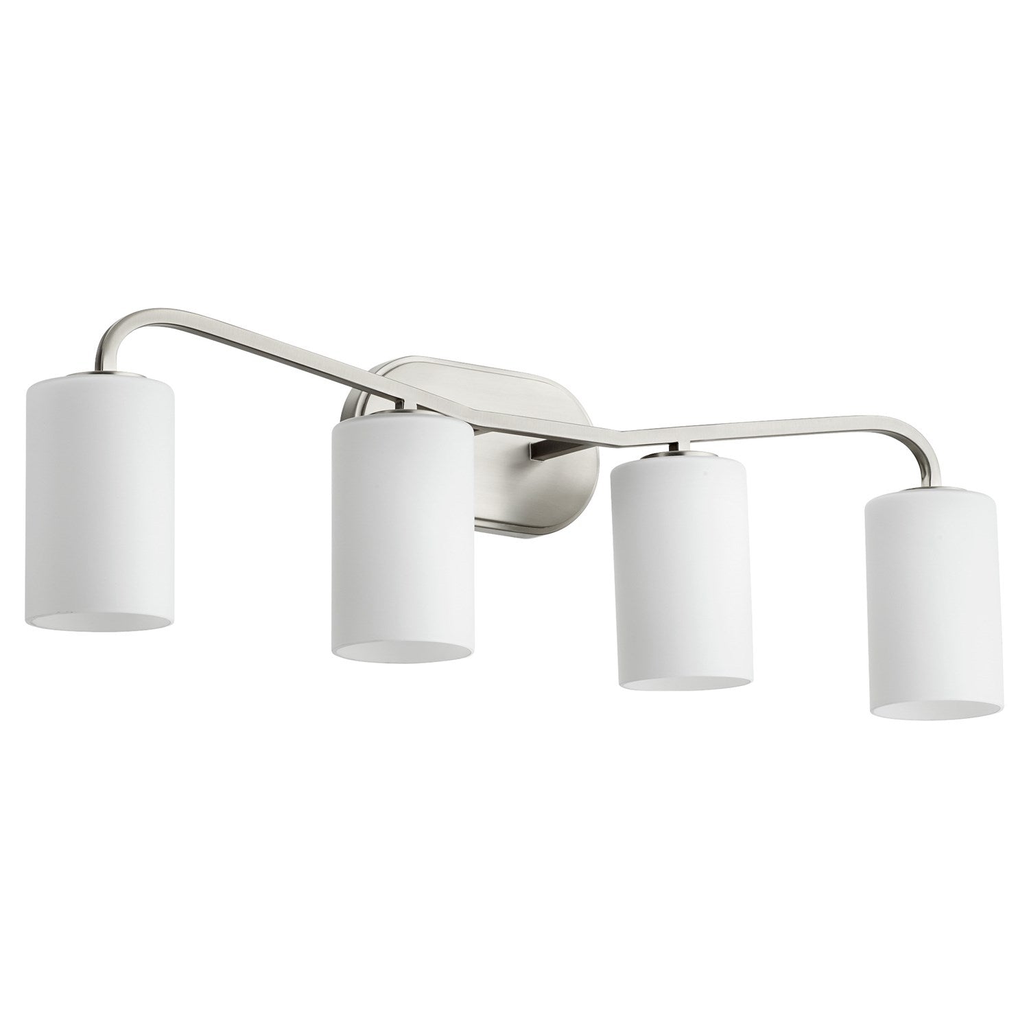 Rutherford 4Lt Vanity - Satin Nickel by Quorum