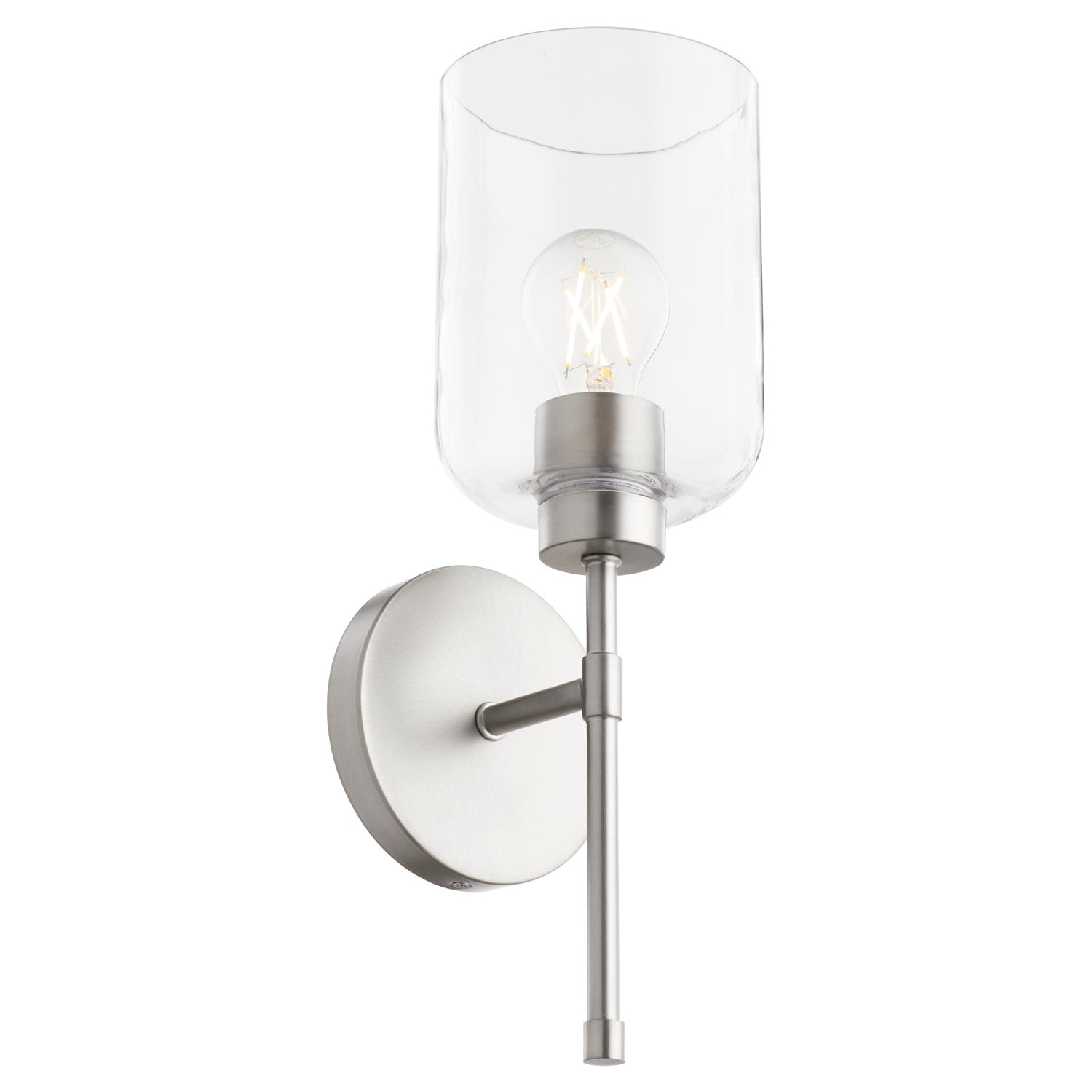 Tribute 1Lt Wl Mnt - Satin Nickel by Quorum