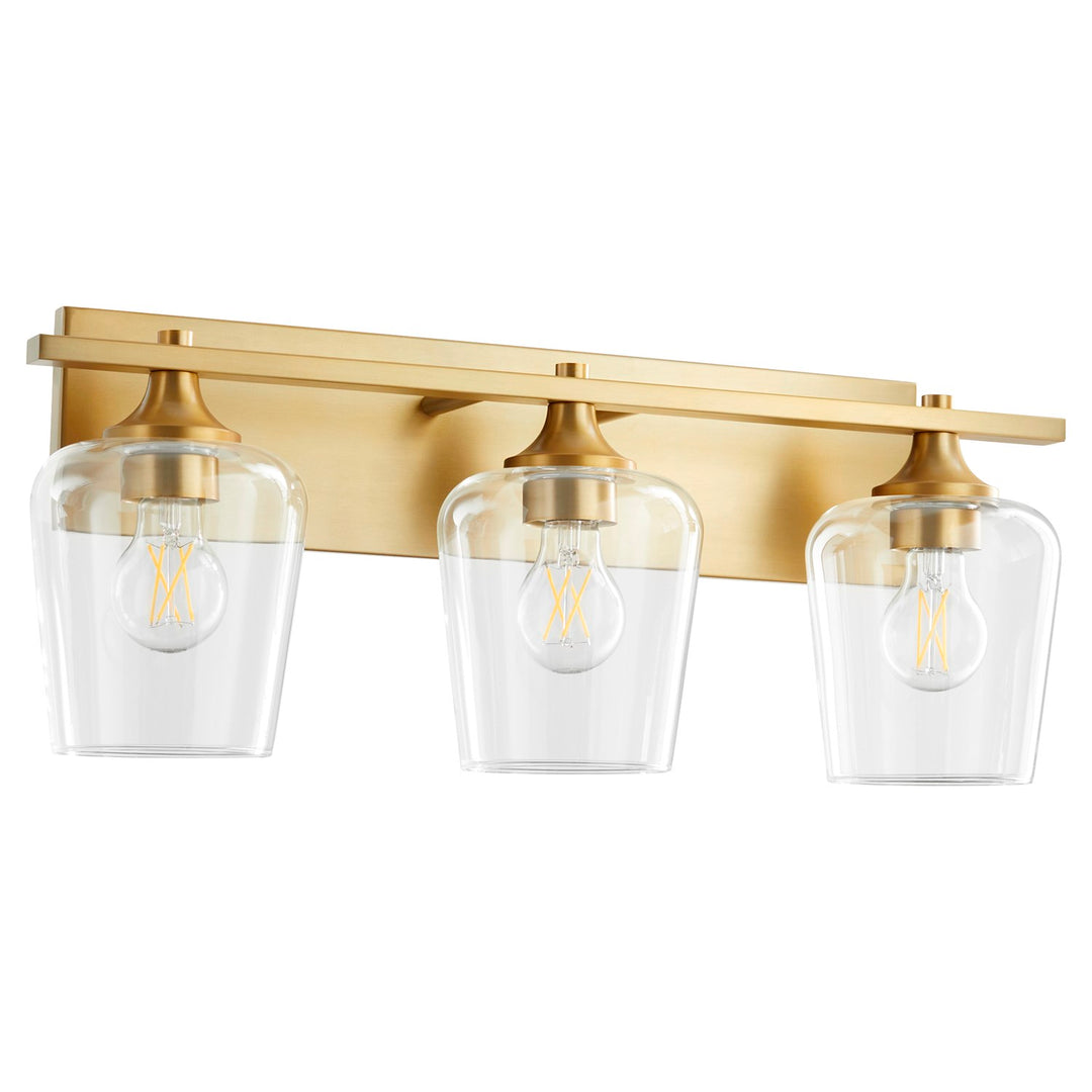 Veno 3Lt Vanity - Aged Brass by Quorum