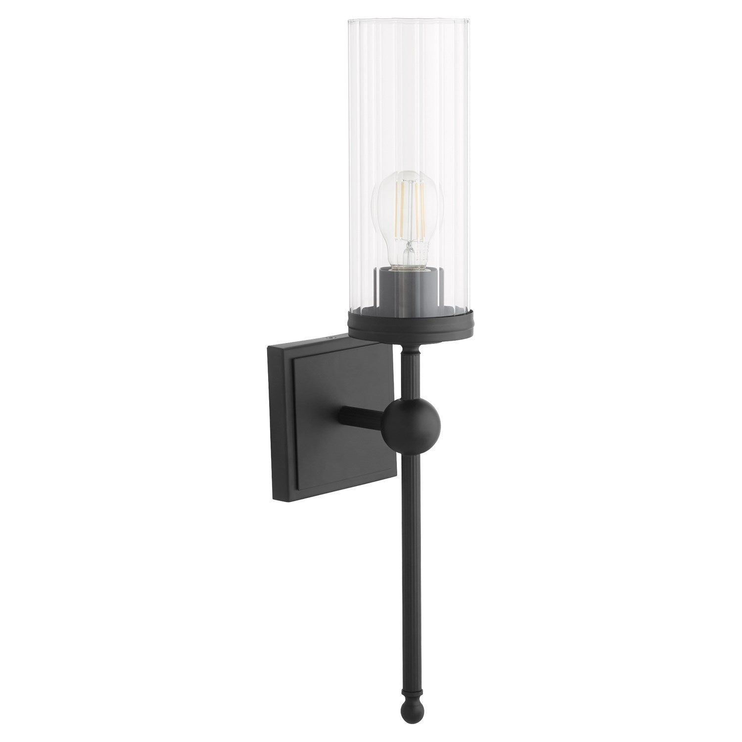 Lee Blvd 1Lt Wall Mt -Matte Black