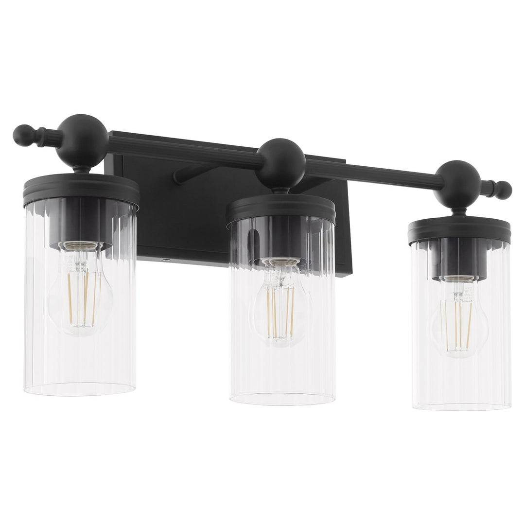 Lee Blvd 3Lt Vanity - Matte Black