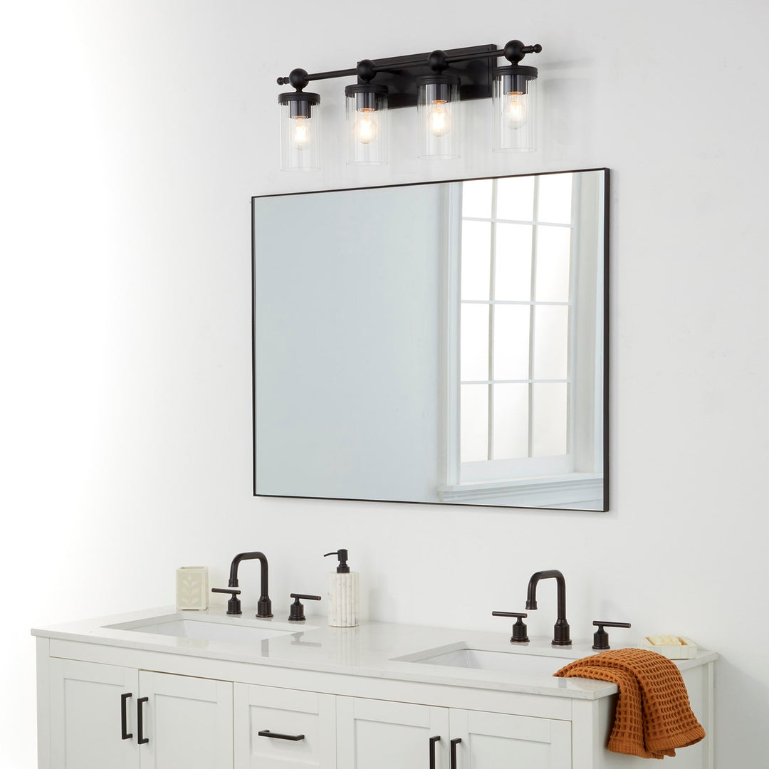 Lee Blvd 4Lt Vanity -Matte Black