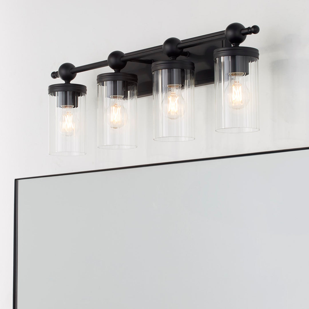 Lee Blvd 4Lt Vanity -Matte Black