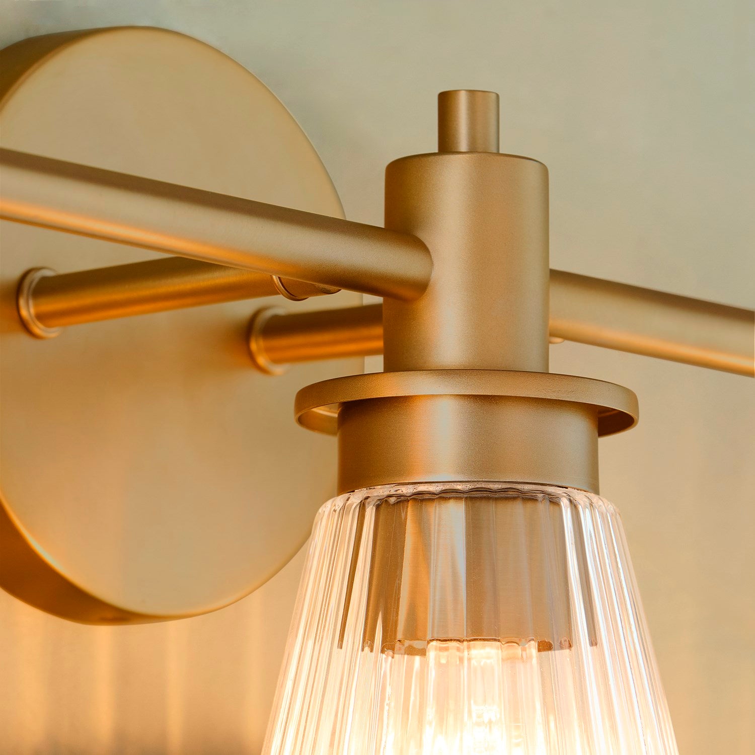 Lawton 3Lt Vanity - Brushed Brass