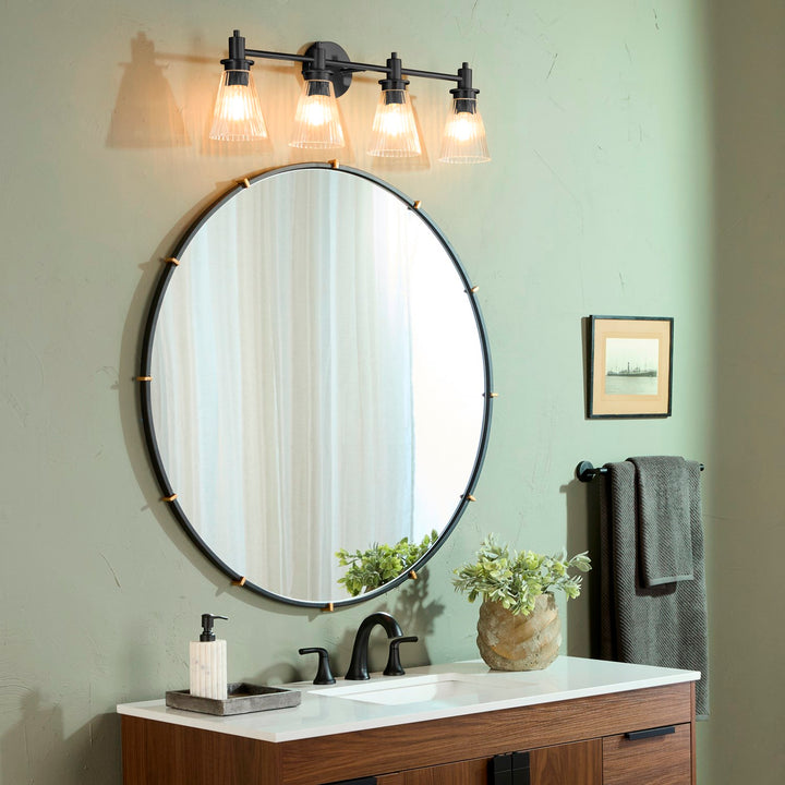 Lawton 4Lt Vanity - Matte Black