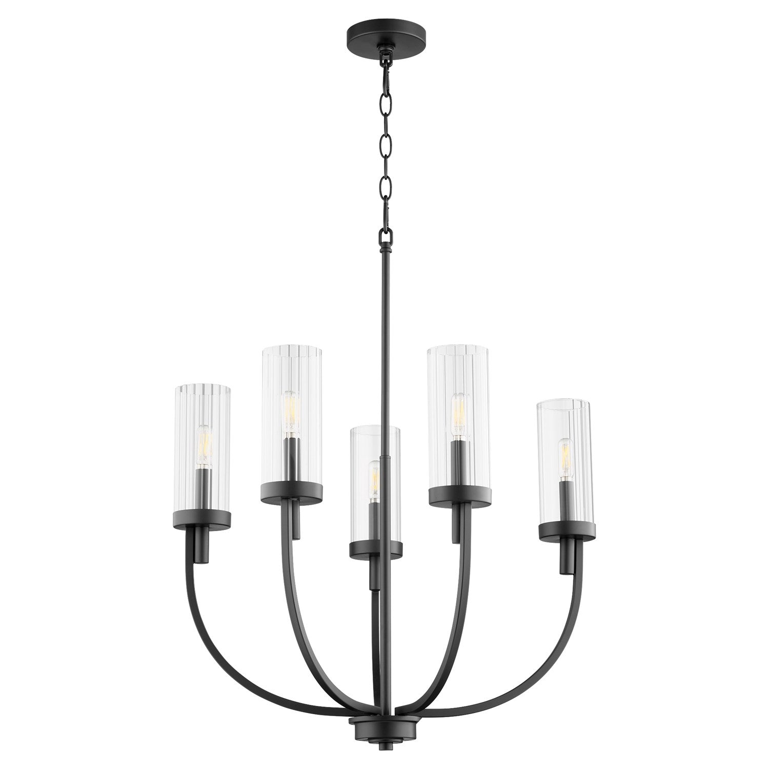 Ladin 5Lt Chand - Textured Black by Quorum