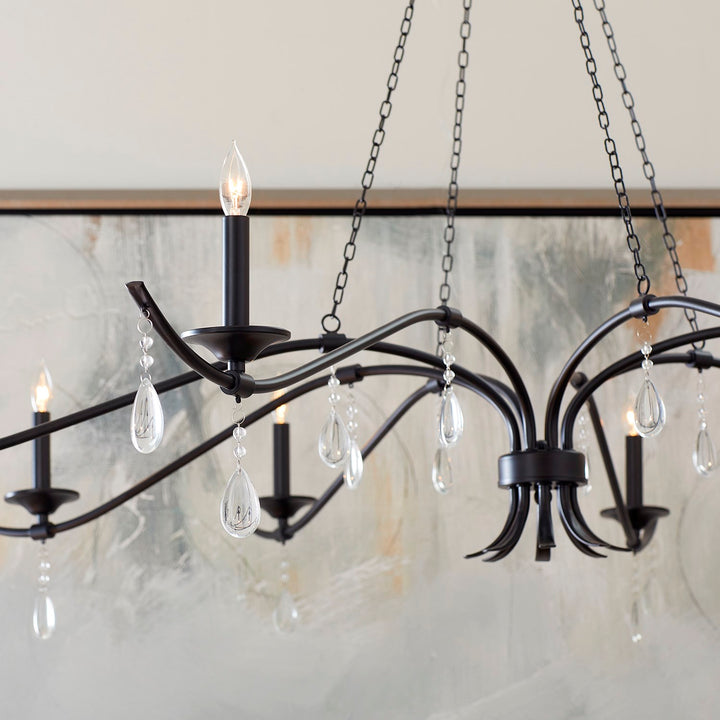 Lorelei 8Lt Chand - Matte Black