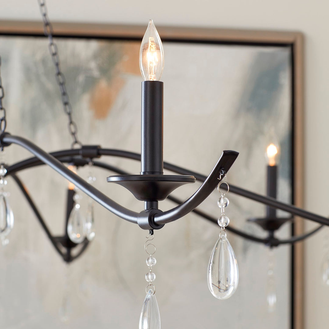 Lorelei 8Lt Chand - Matte Black