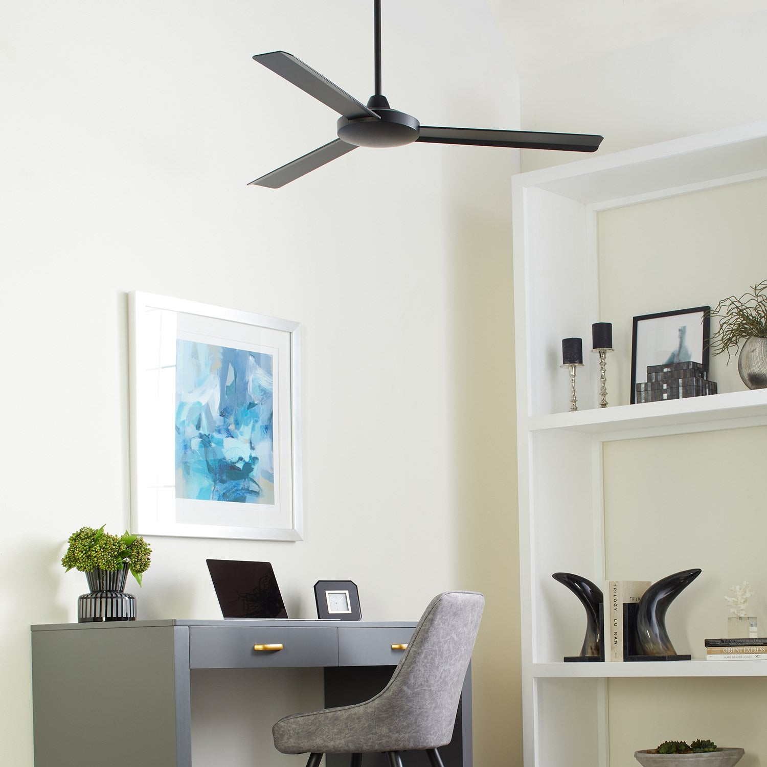 Aerovon 52" Damp Fan - Matte Black