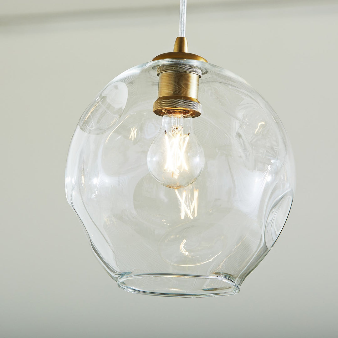 Numen 1Lt Pendantd - Aged Brass