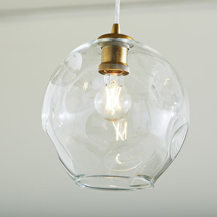 Numen 1Lt Pendantd - Aged Brass
