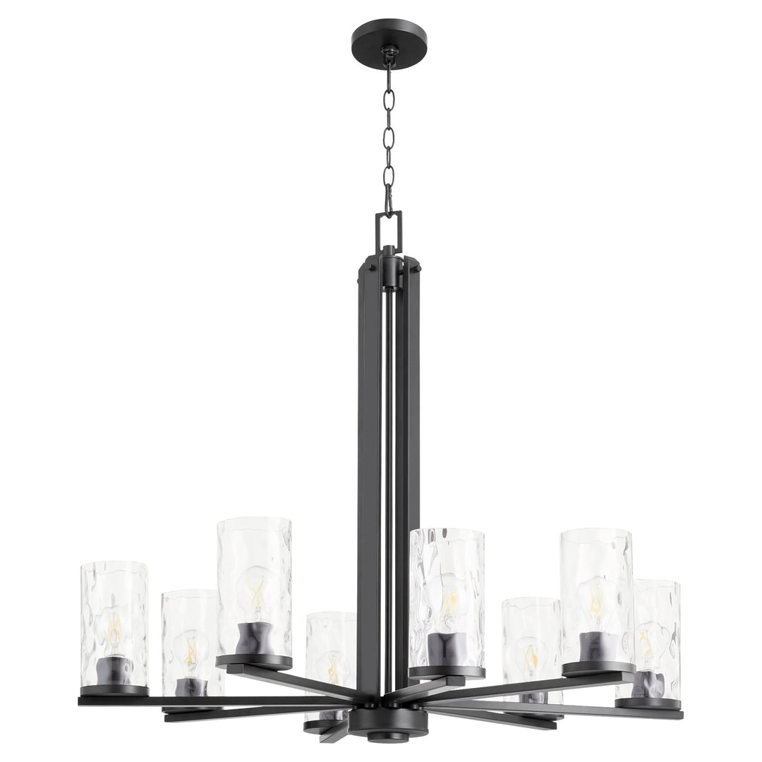 Steinway 8Lt Chand - Matte Black by Quorum
