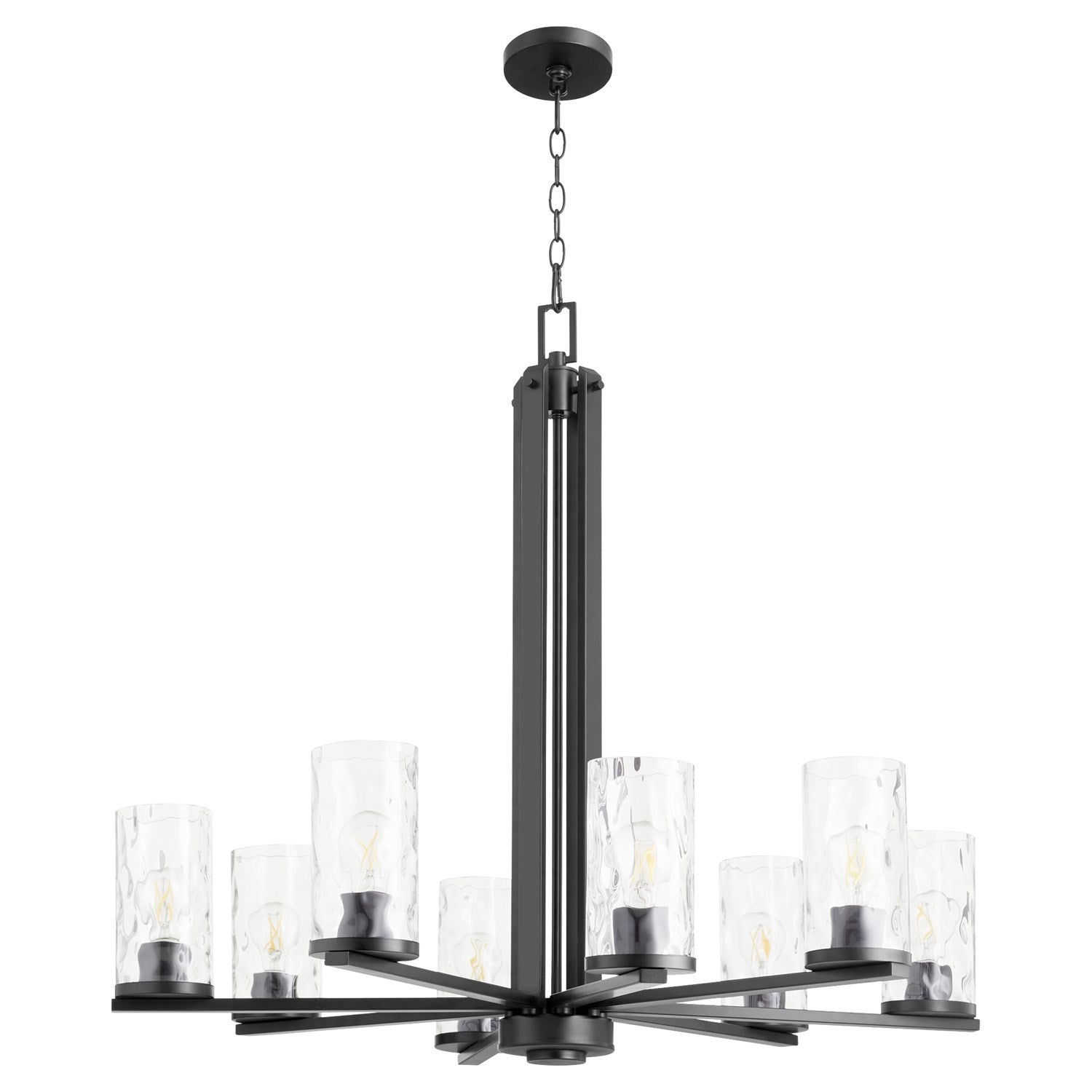 Steinway 8Lt Chand - Matte Black by Quorum