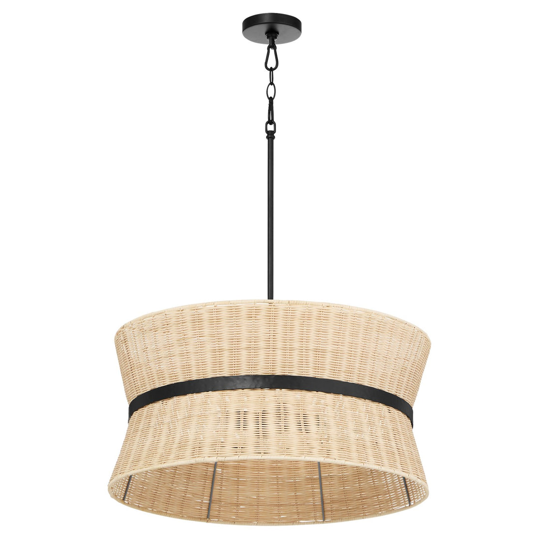 Fairview 4Lt Pendantdant - Matte Black by Quorum