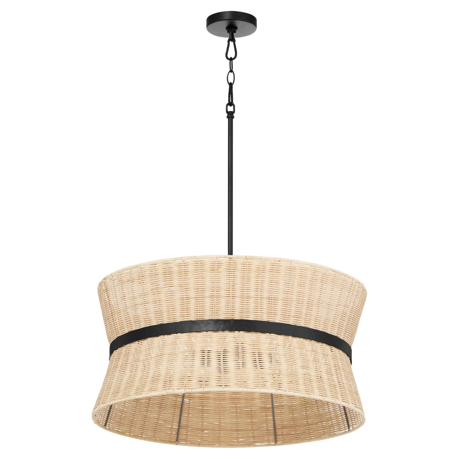 Fairview 4Lt Pendantdant - Matte Black by Quorum