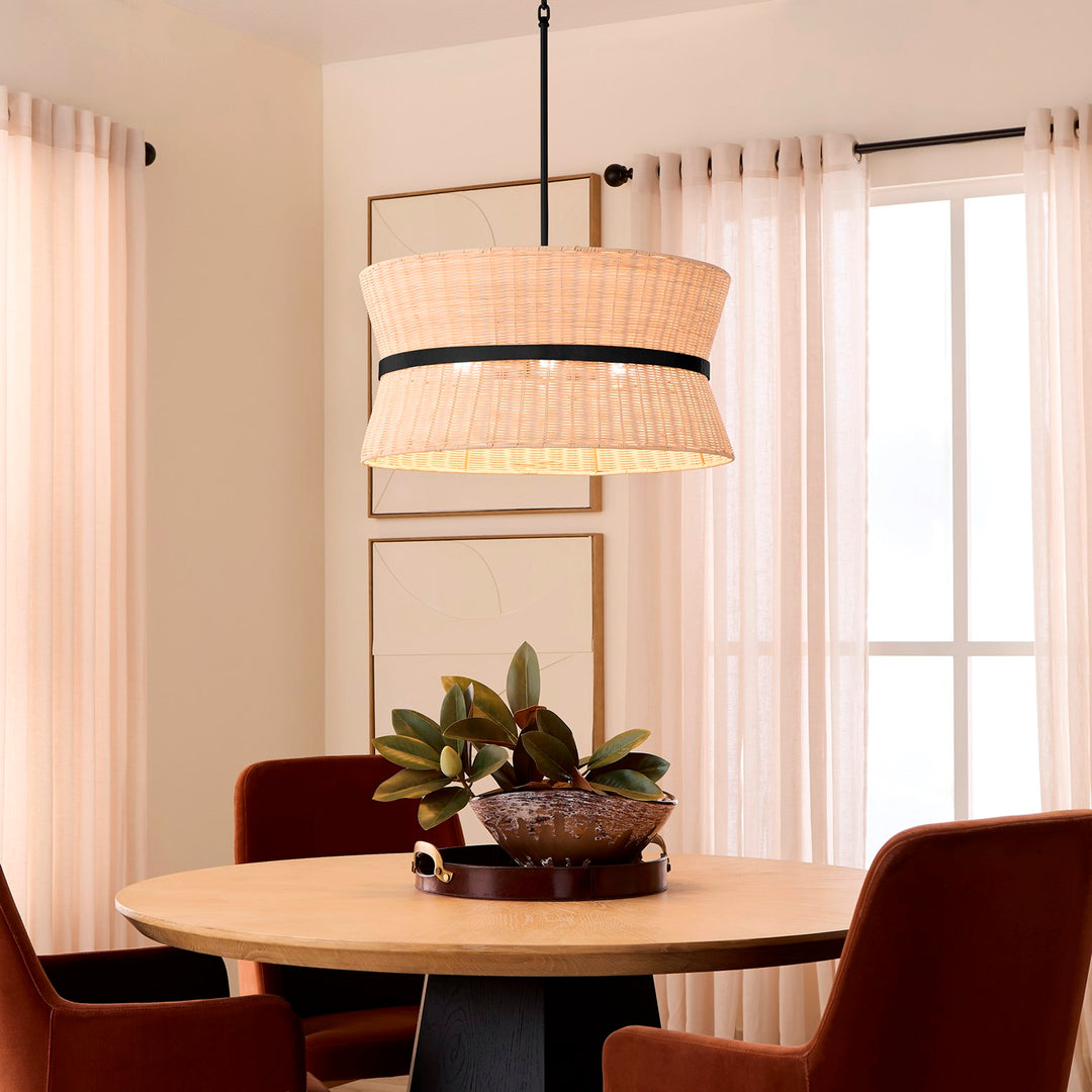 Fairview 4Lt Pendantdant - Matte Black
