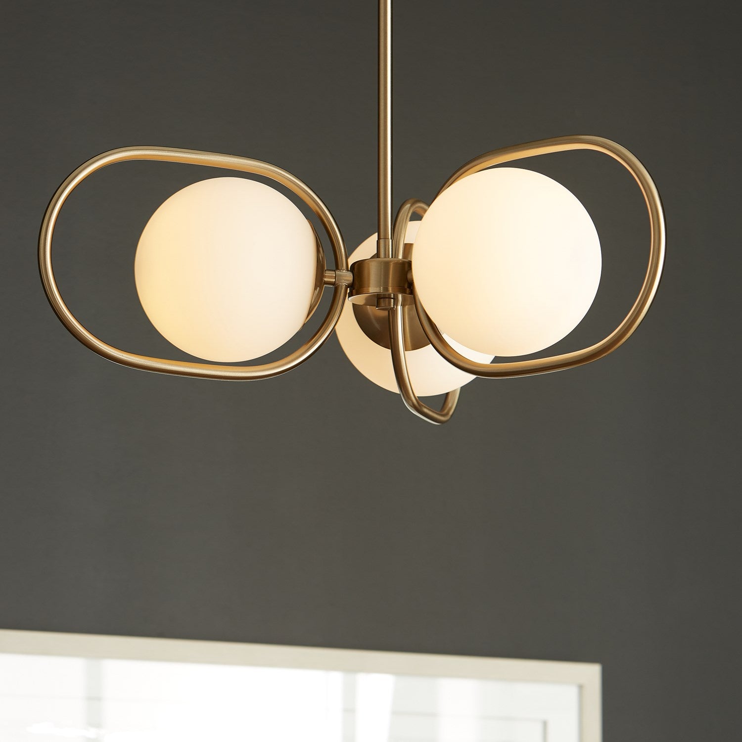 Belmont 3Lt Chand - Aged Brass