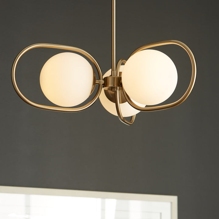 Belmont 3Lt Chand - Aged Brass