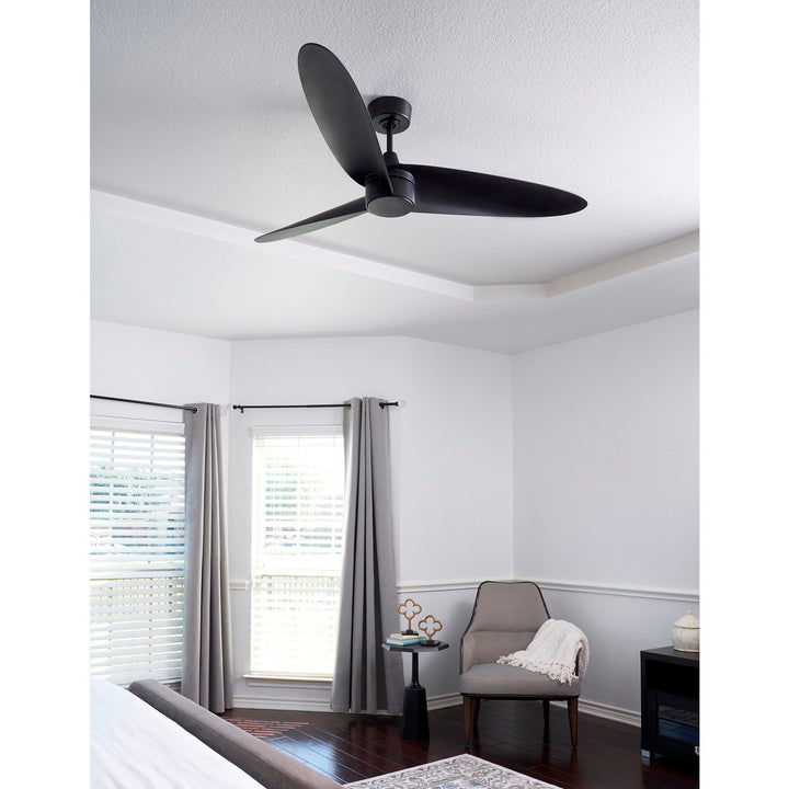 Brisa 60" 3Bld Fan - Matte Black