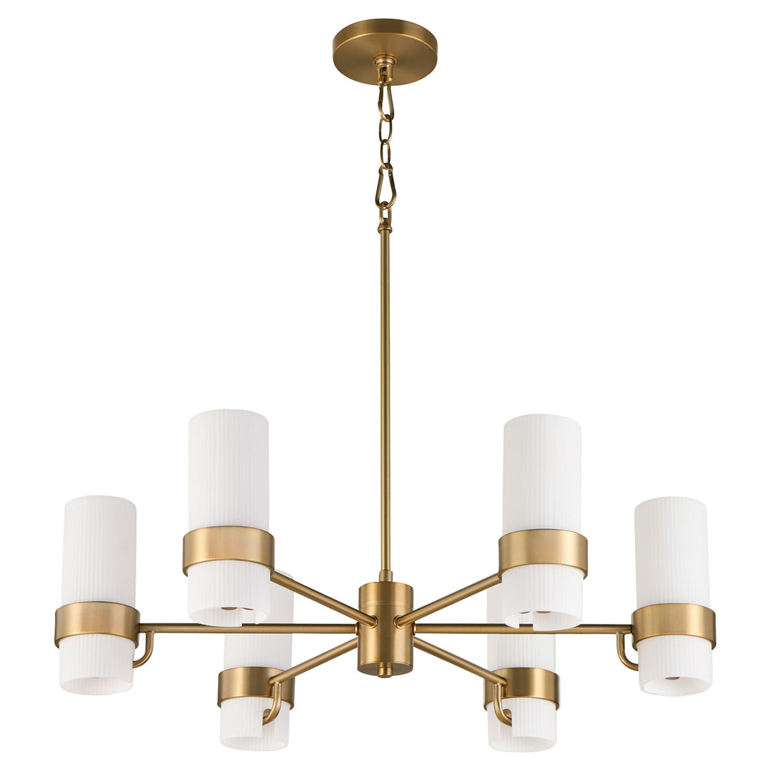 Sojourn 6Lt Chandelier - Brushed Brass