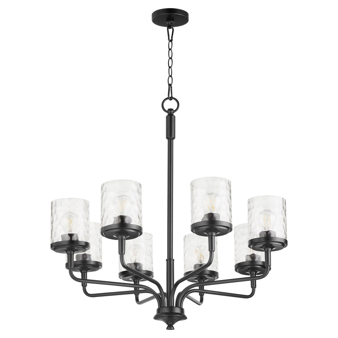 Starky 8Lt Chand - Matte Black by Quorum