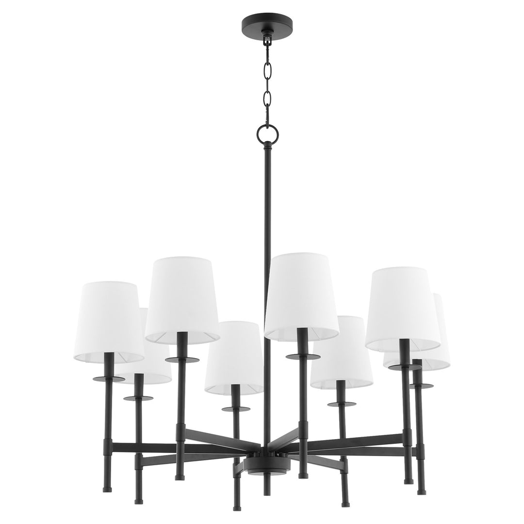 Belshaw 8Lt Chand - Matte Black by Quorum