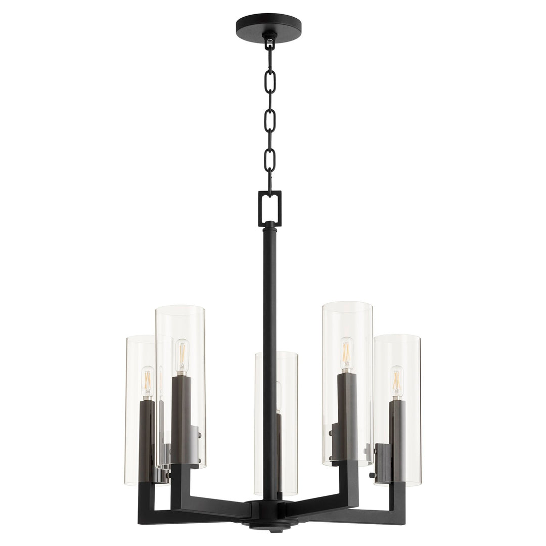 Harbin 5Lt Chand - Textured Black by Quorum