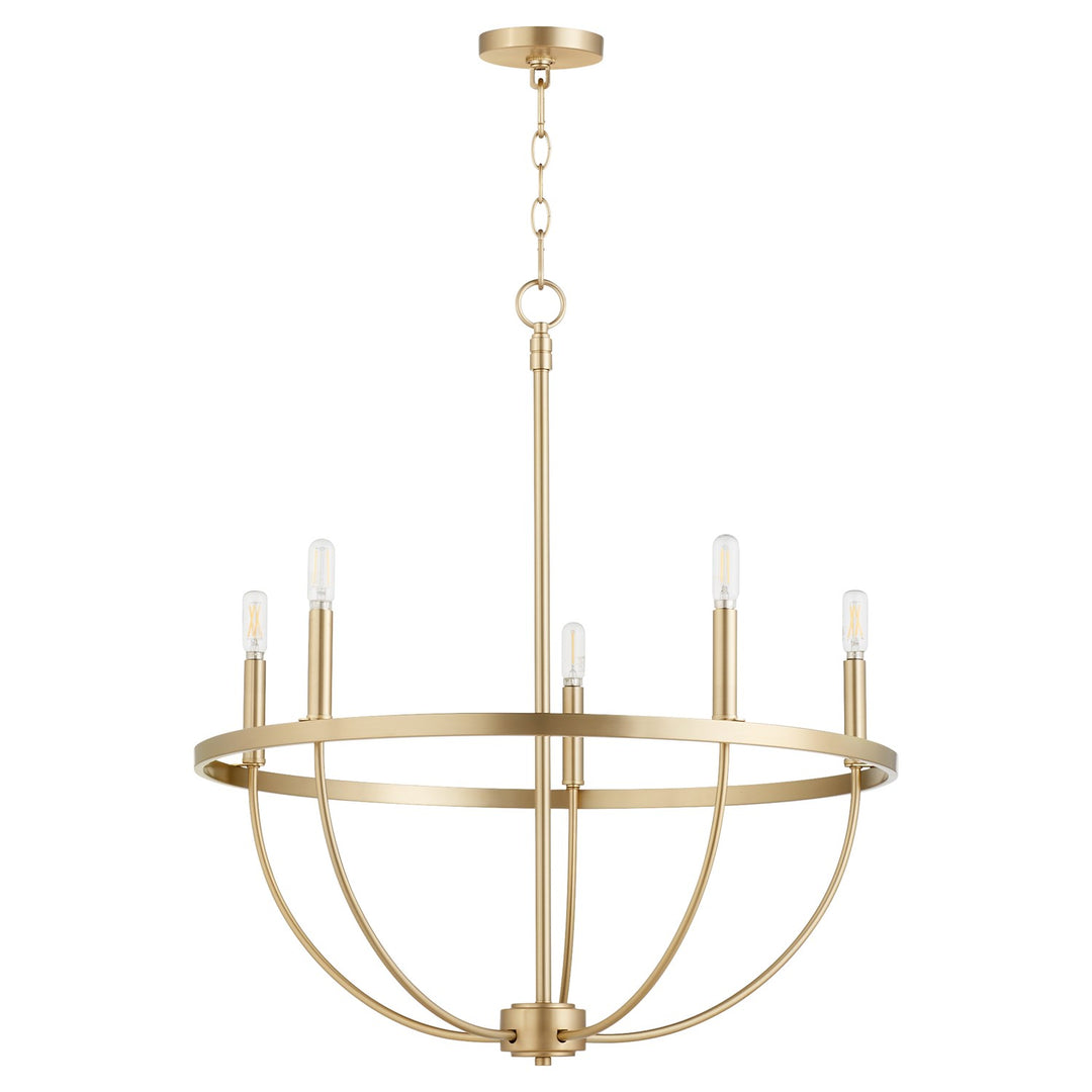 Tribute 5Lt Chand - Aged Brass by Quorum