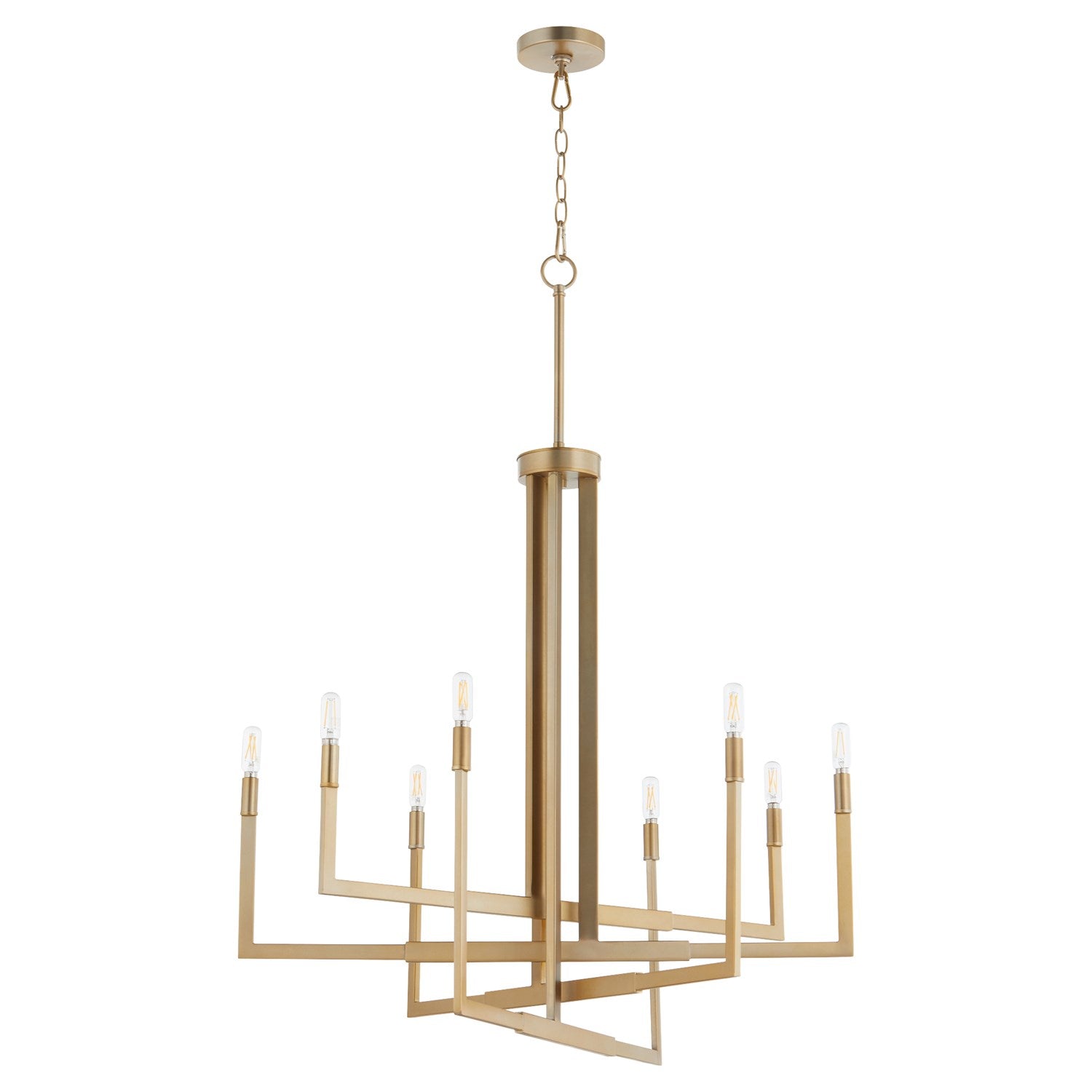 Bolero 8Lt Chand - Aged Brass by Quorum
