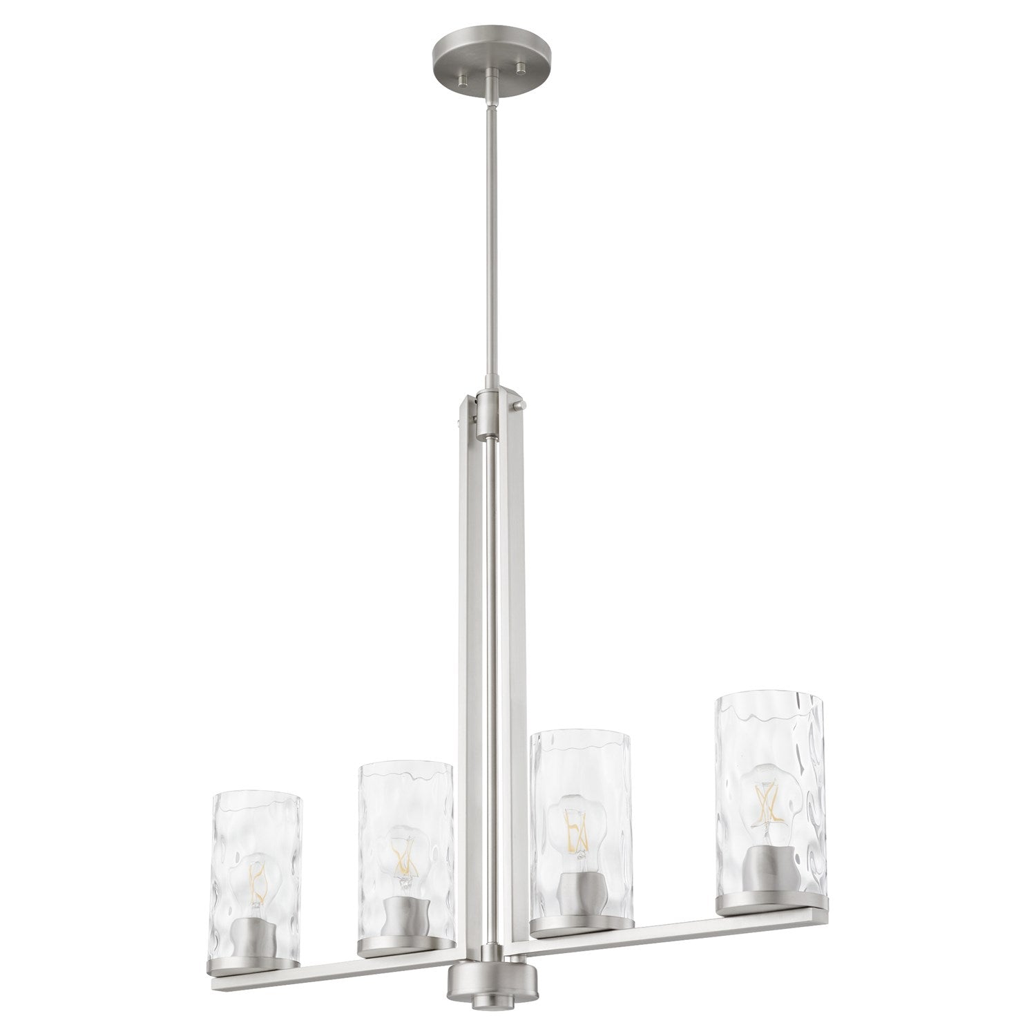 Steinway 4Lt Linear - Satin Nickel by Quorum