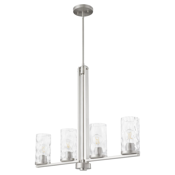 Steinway 4Lt Linear - Satin Nickel by Quorum