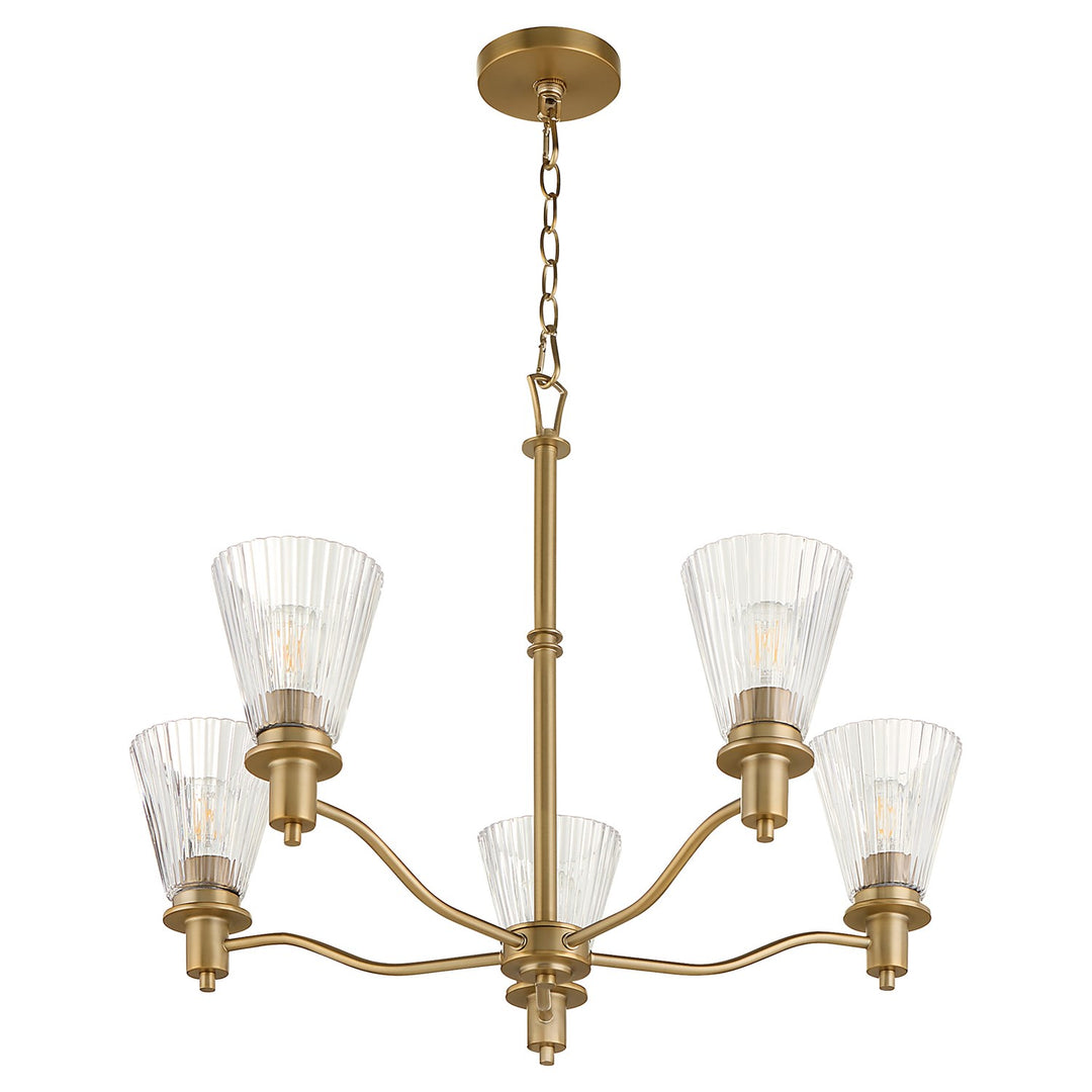 Lawton 5Lt Chand - Brushed Brass