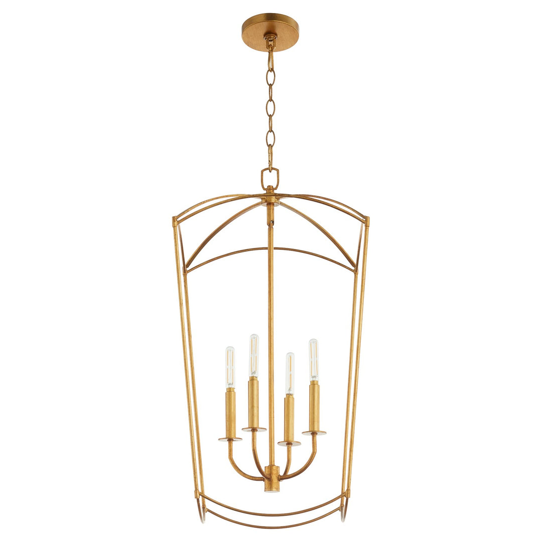 Mantle 4Lt Entry - Gold Leaf by Quorum