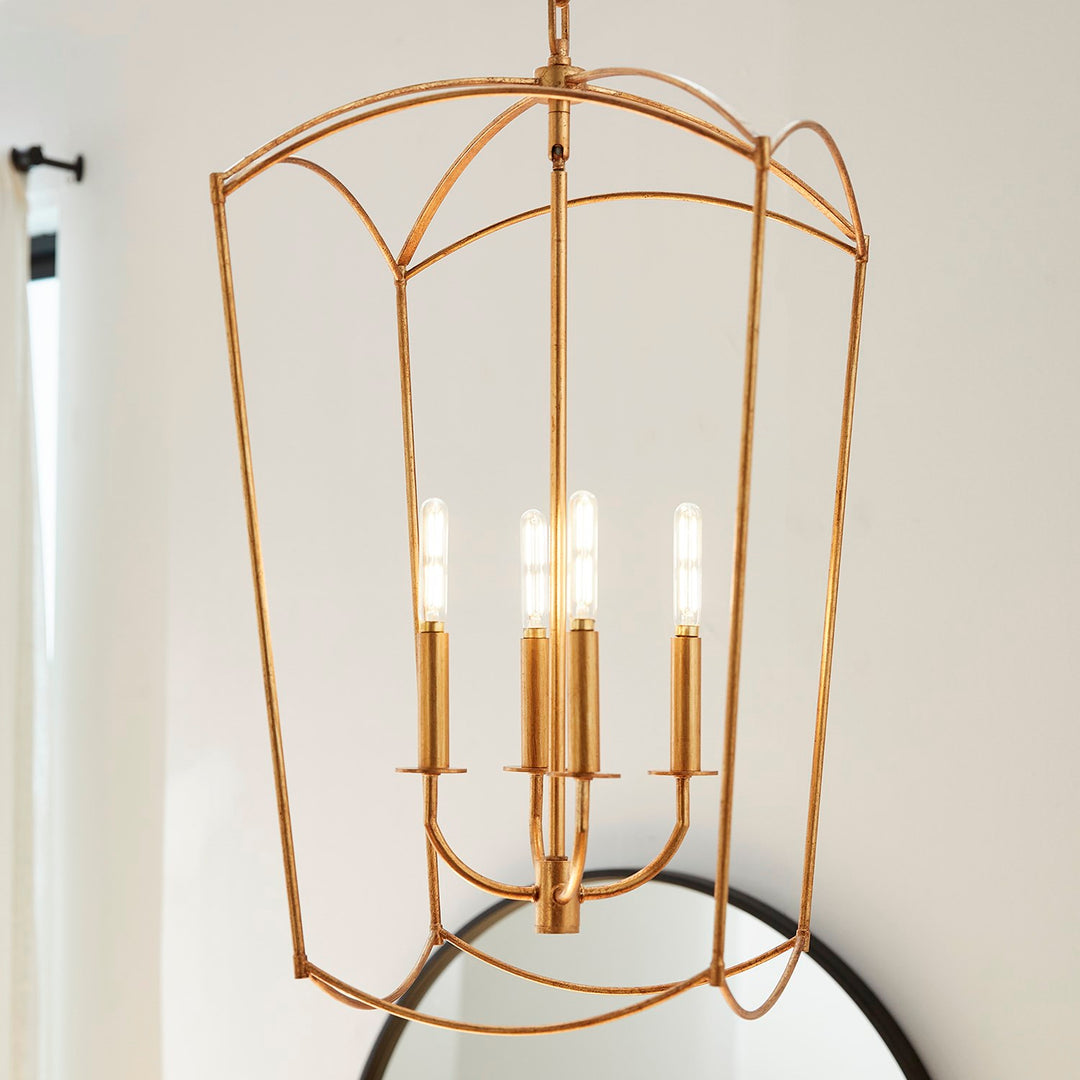 Mantle 4Lt Entry - Gold Leaf