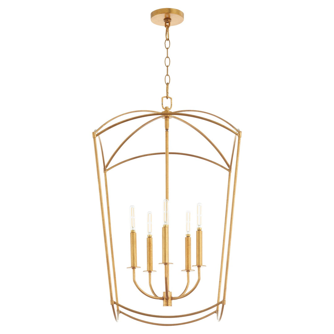 Mantle 5Lt Entry - Gold Leaf by Quorum